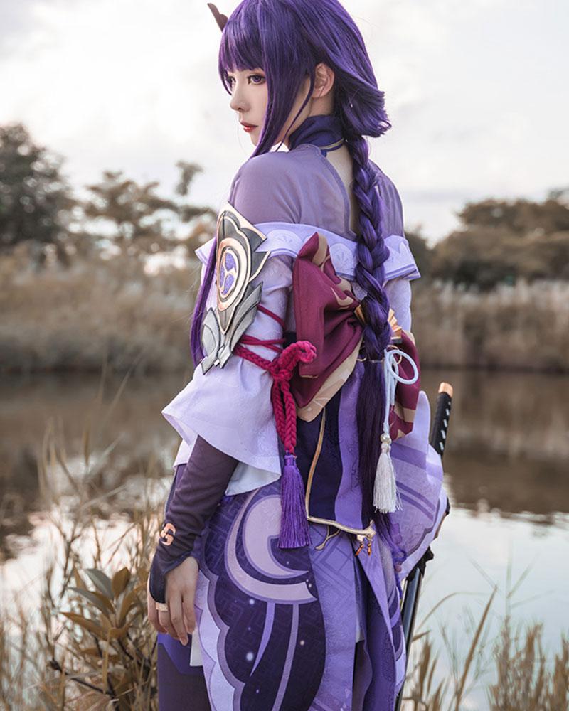 Game Genshin Impact Baal Cosplay Costume
